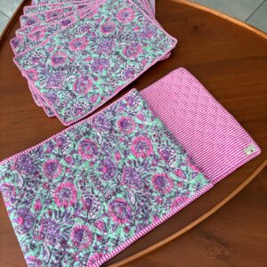 Table Runner & Placemats Set of 6